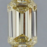 1.00ct Emerald Lab Grown Diamond (Colour Fancy Light Yellow, Clarity VS1, IGI Certified)