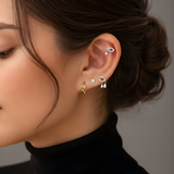 Evil Eye with Single Diamond Drop (Protection)