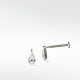 Floating Diamond Drop Stud