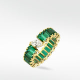 Veto Lux Emerald Eternity Ring