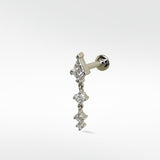 The Kite Triple Diamond Stud (New Home)