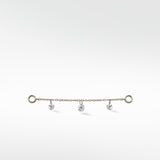 Trio Floating Diamond Chain