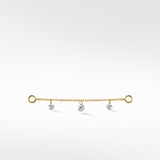 Trio Floating Diamond Chain