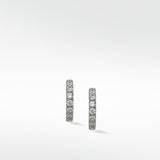 The Signature Platinum Diamond Huggies