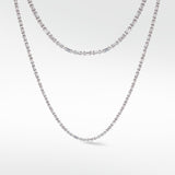White Lightening Necklace
