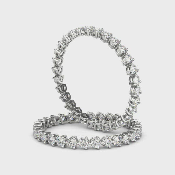 eternity ring with cultured diamonds lab grown diamonds created diamonds lark and berry