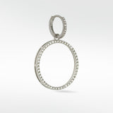 Detachable Diamond Circular Drop - Lark and Berry