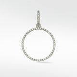 Detachable Diamond Circular Drop - Lark and Berry