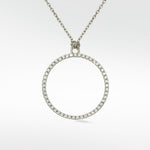 Detachable Diamond Circular Drop - Lark and Berry