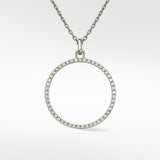 Detachable Diamond Circular Drop - Lark and Berry