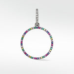 Detachable Rainbow Circular Drop - Lark and Berry