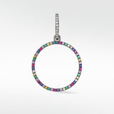 Detachable Rainbow Circular Drop - Lark and Berry