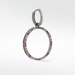 Detachable Rainbow Circular Drop - Lark and Berry