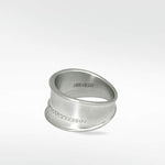 Dune Diamond Band in Solid 14K White Gold - Lark and Berry