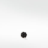 Halo Mini Full Black Spinel Stud