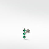 Modernist Stud Earring