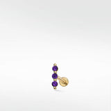 Modernist Stud Earring
