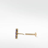 Modernist Stud Earring